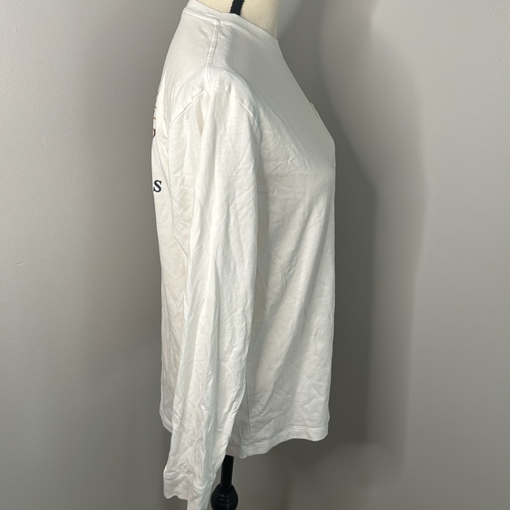 ***Vineyard Vines Boy/Girl White Thanksgiving 2016 Long Sleeve Top Sz XL (18) - Picture 4 of 7